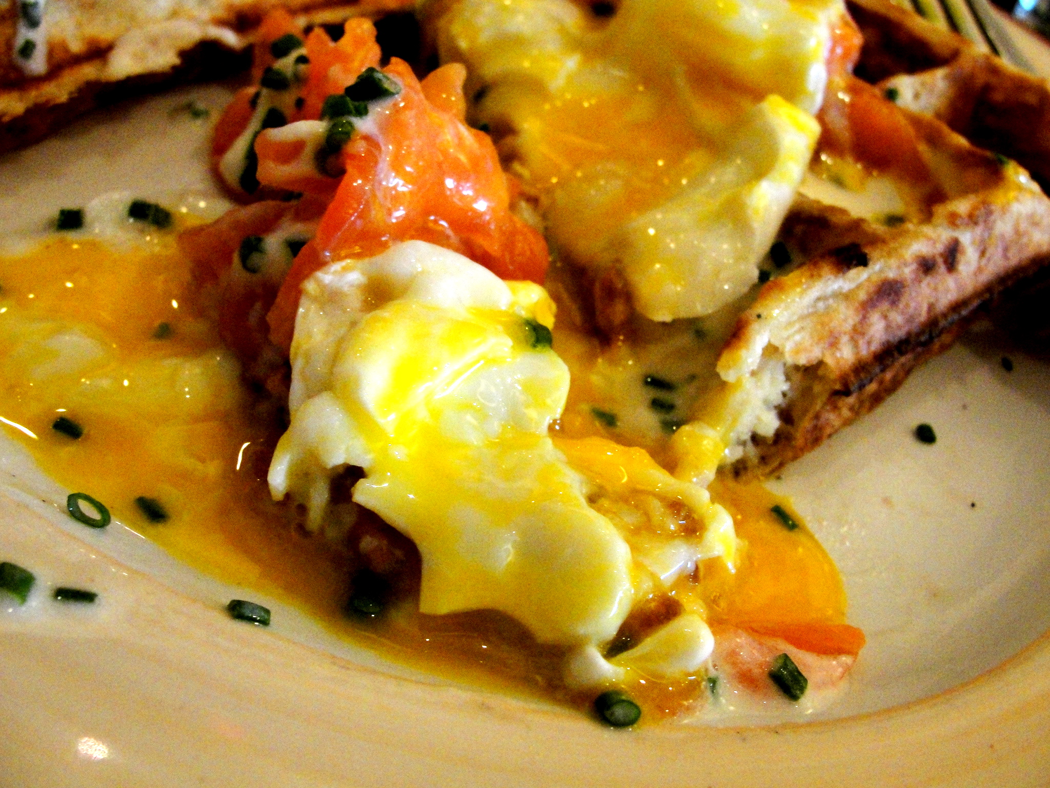 creme fraiche chives salmon Max Londons