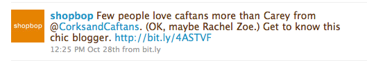 shopbop tweet