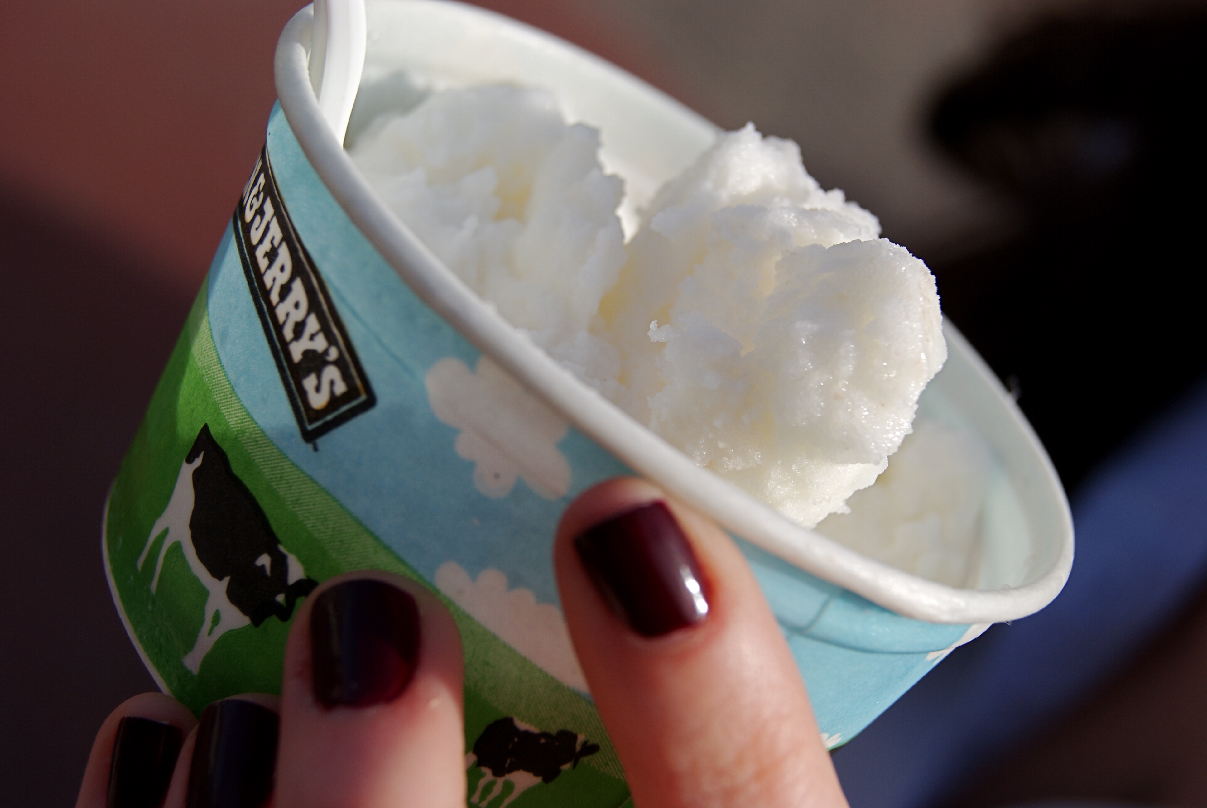 Ben and Jerry's Lemonade Stand sorbet