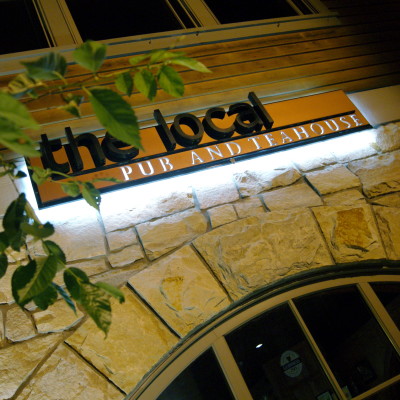 Late night at The Local.