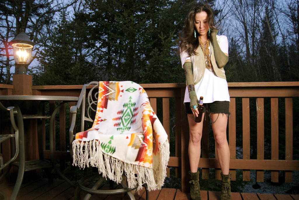 Erin Wasson x RVCA vest