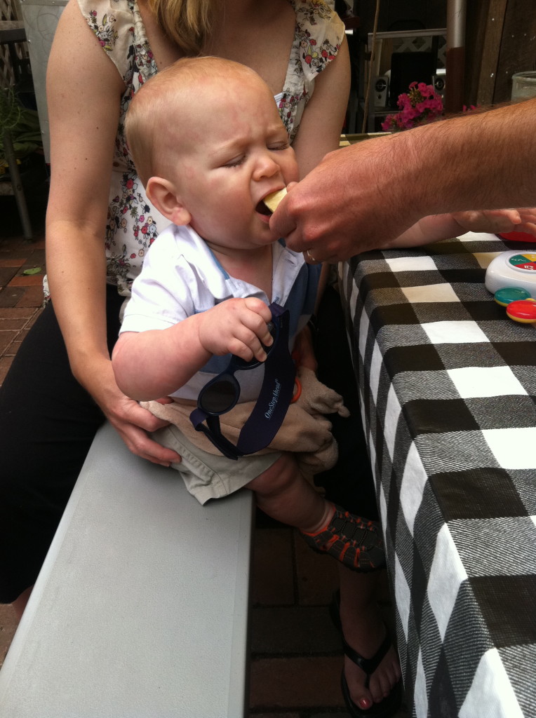 The Black Sheep back patio