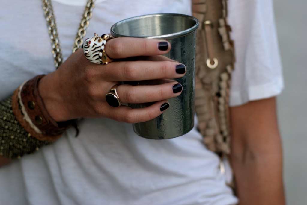 Kenneth Jay Lane tiger ring