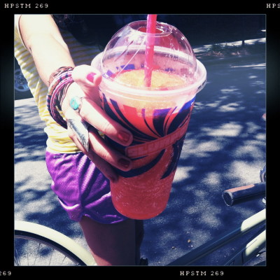You’re my red Slurpee