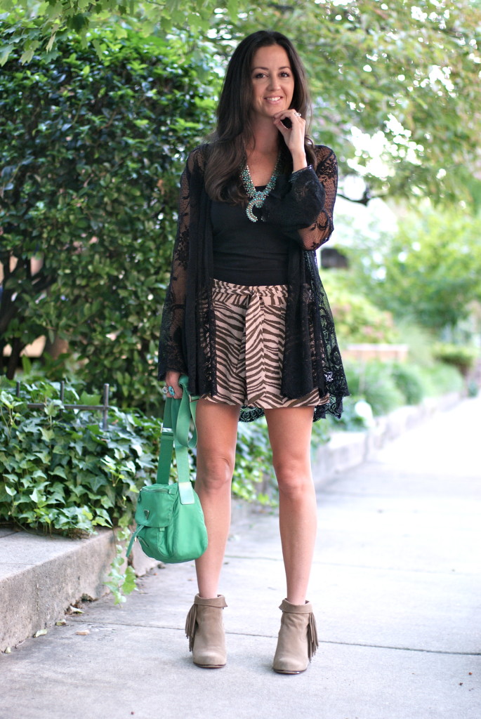 Sam Edelman fringe booties