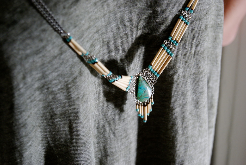 Vanessa Mooney necklace bamboo