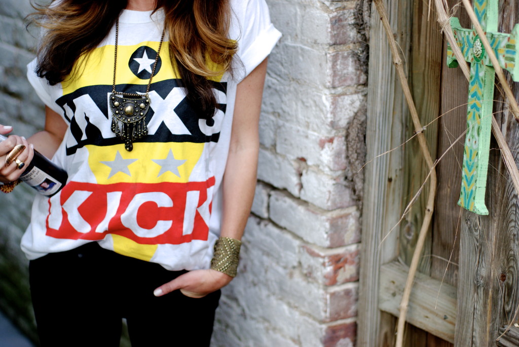 Vintage 1980s INXS Concert tee