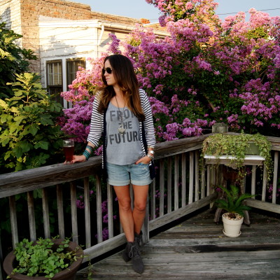 From the future, and here to say: