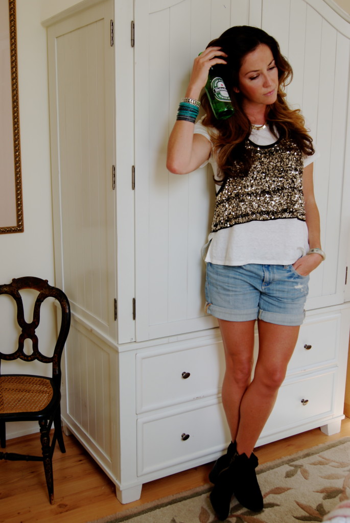 Gryphon sequined vest