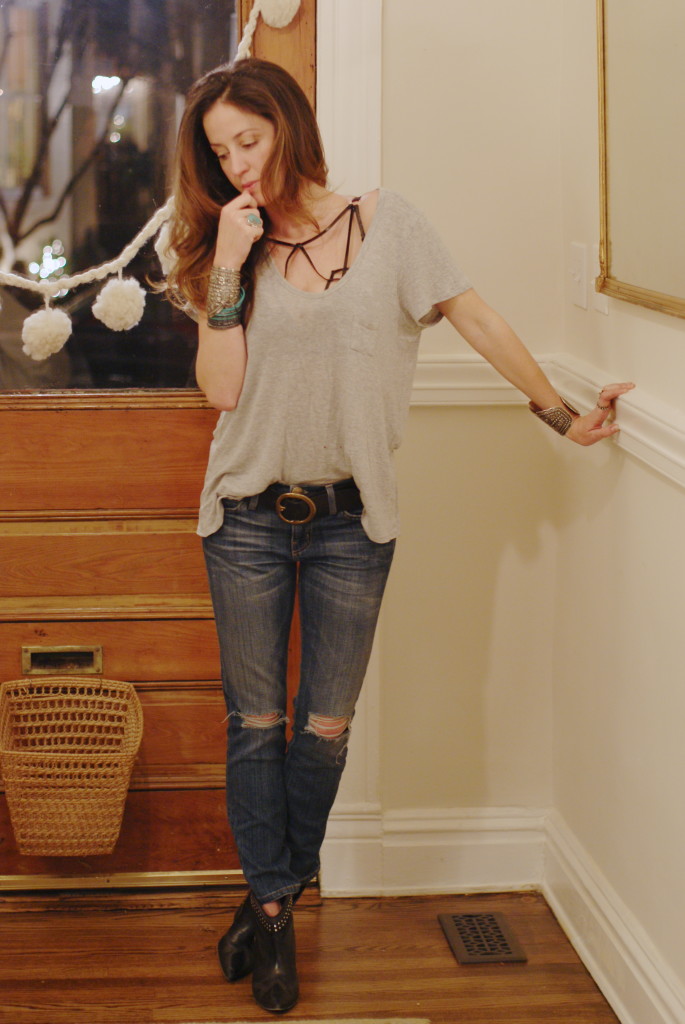 Current Elliott stiletto jeans