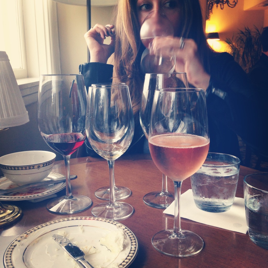 wine hour at Hotel Drisco