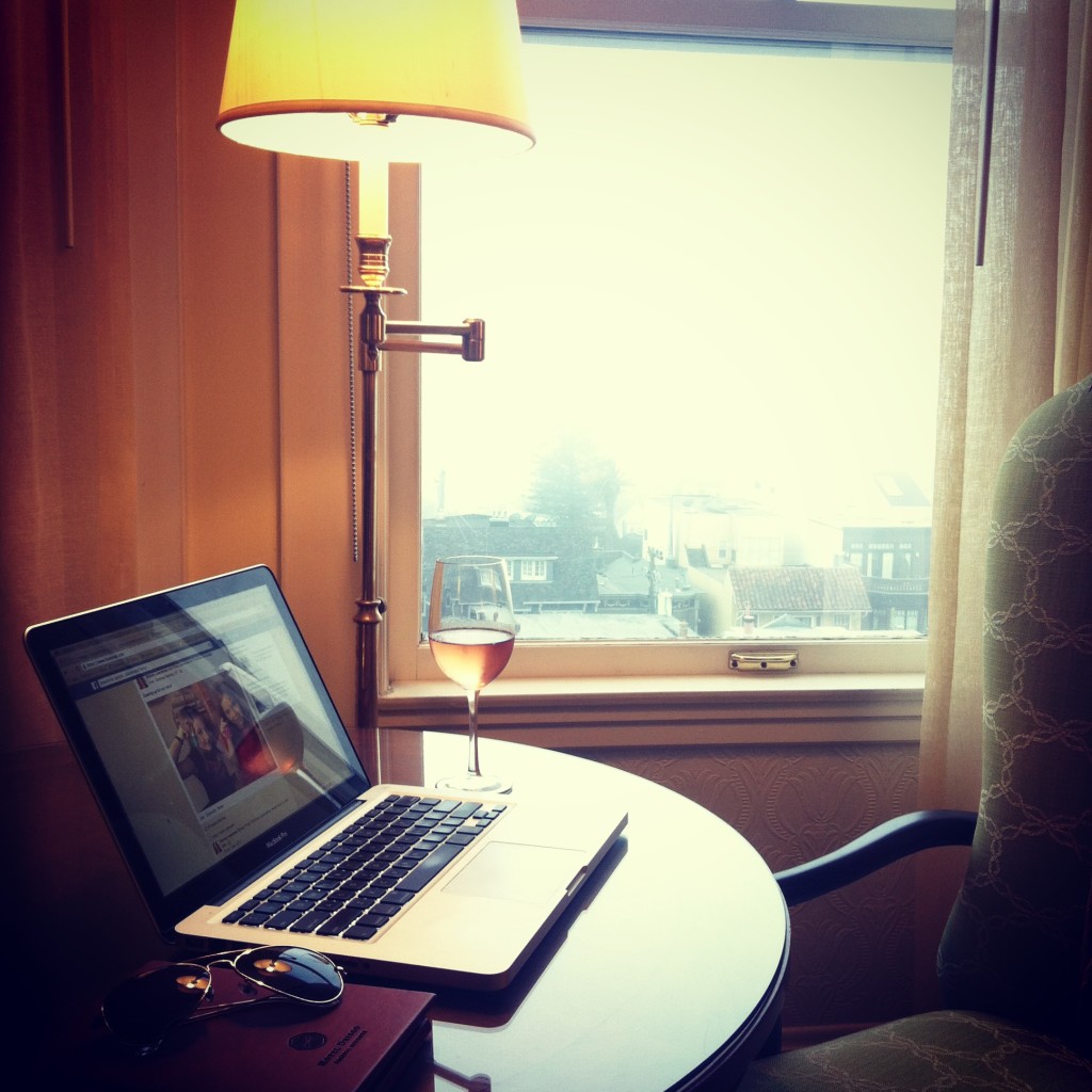 wine at Hotel Drisco