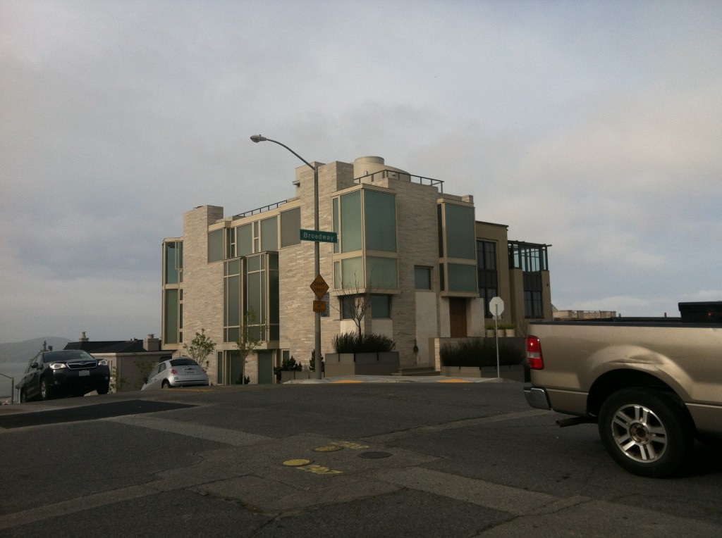 modern home Broadway San Francisco