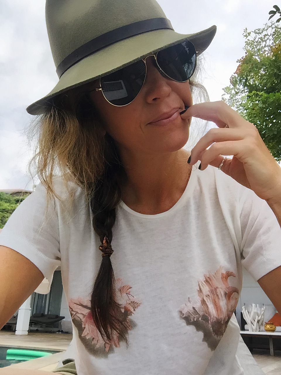 Wildfox shells t-shirt