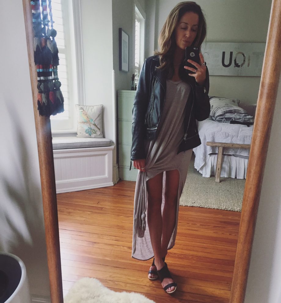 Free People keep me t-shirt maxi dress