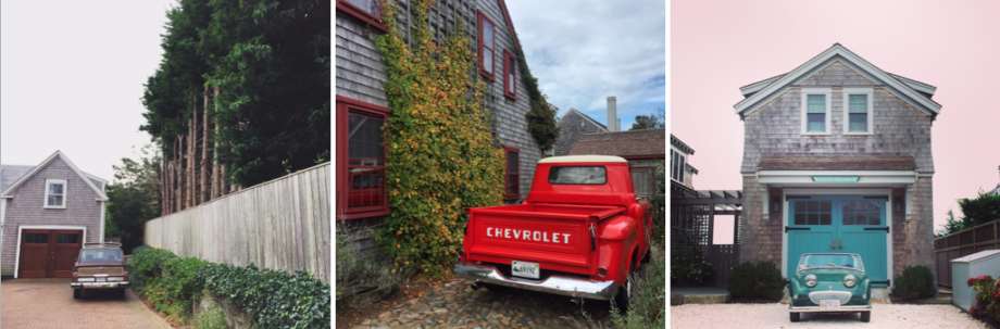 vintage cars on Nantucket